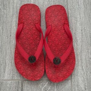 DKNY flip flops